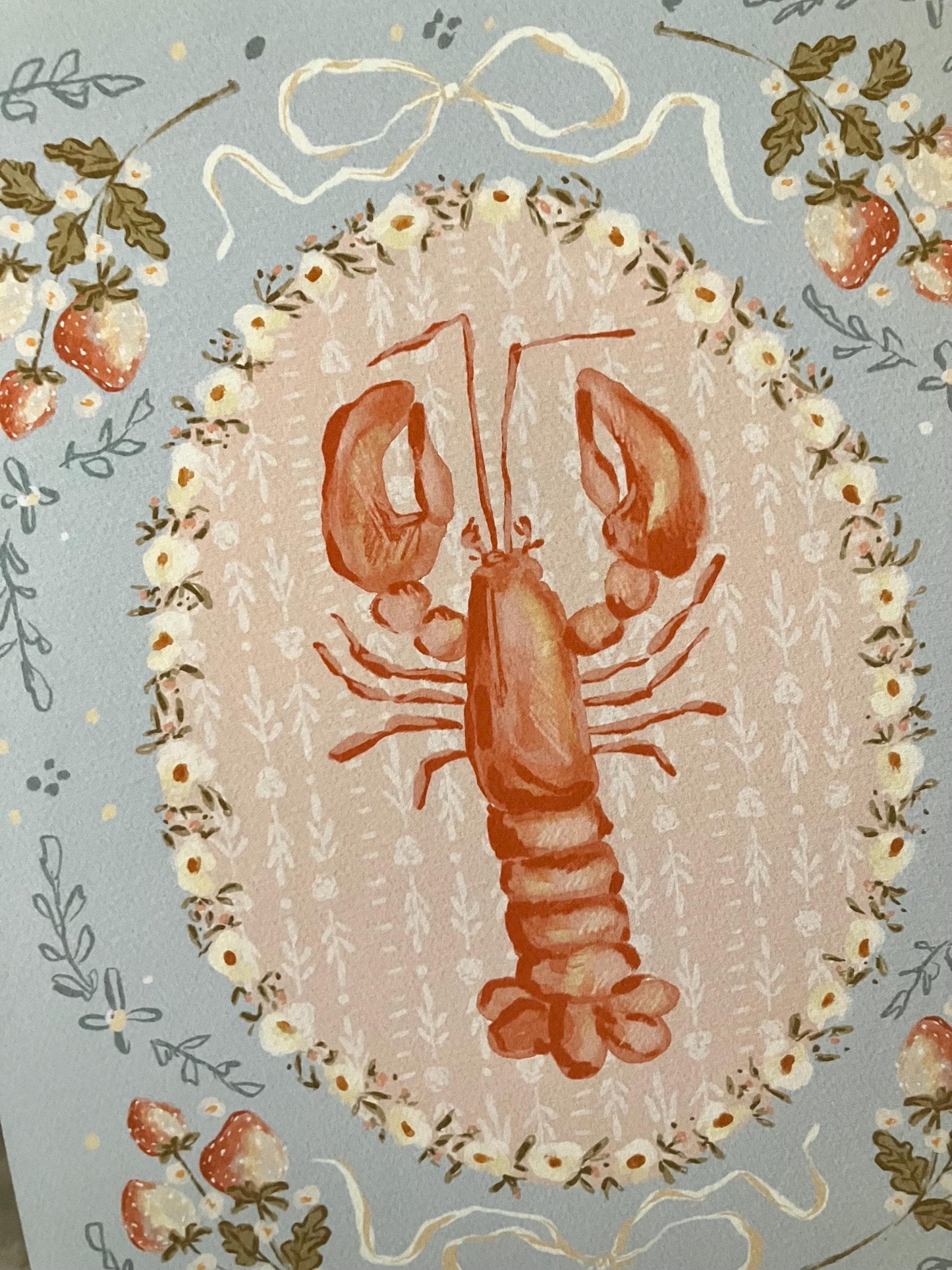 Berries and Lobsters No. 2 Print