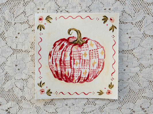 Pumpkin Study no. 24 - Original Art