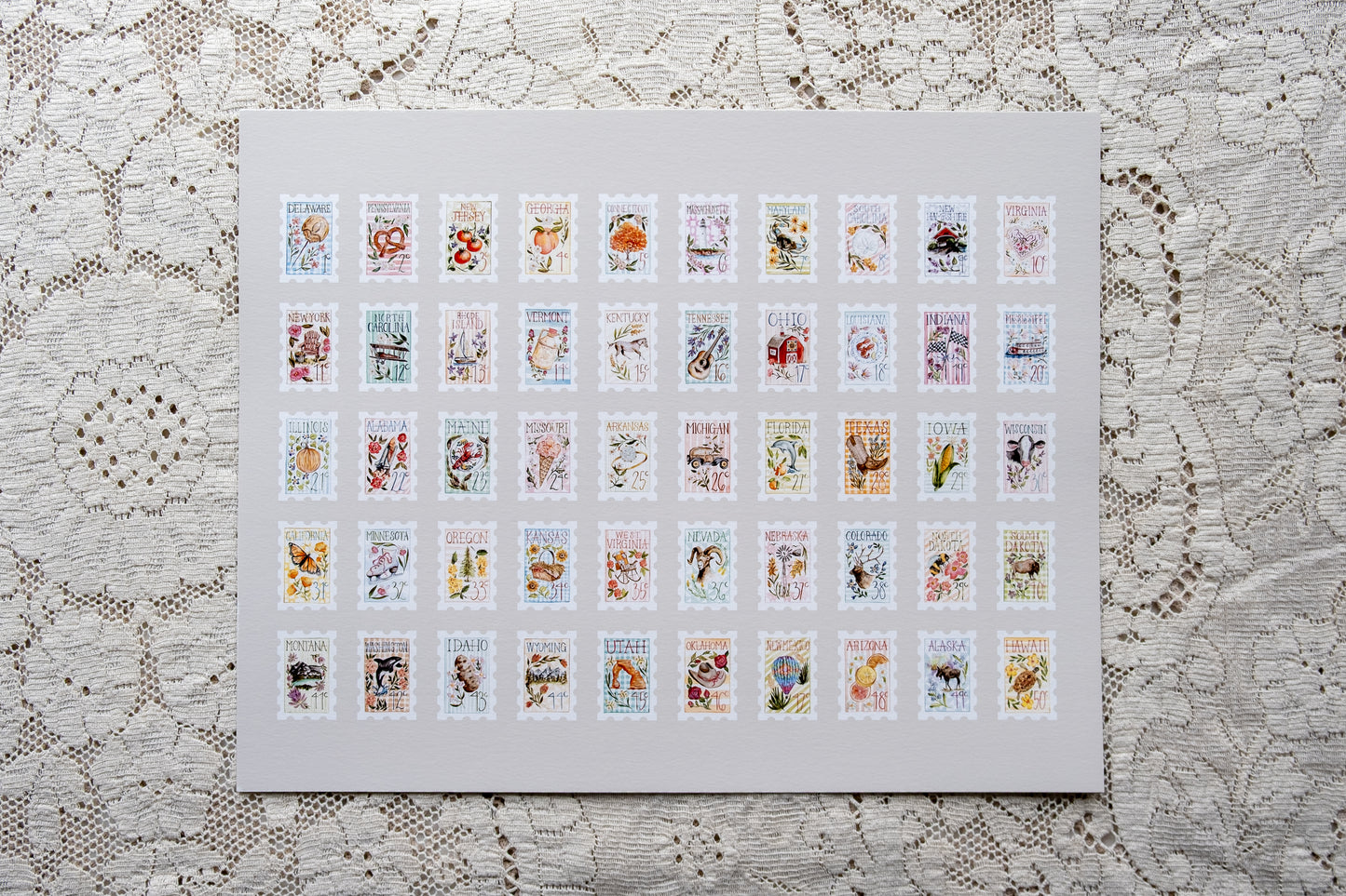 United States Stamp Print