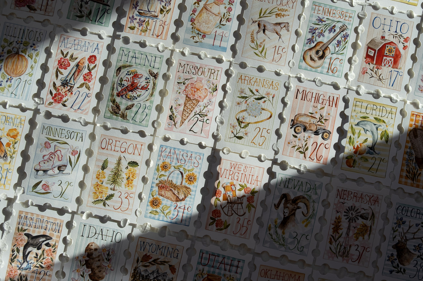 Stamp Print Bundle - 51 Prints