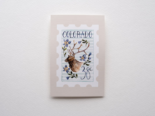 Colorado Stamp Print