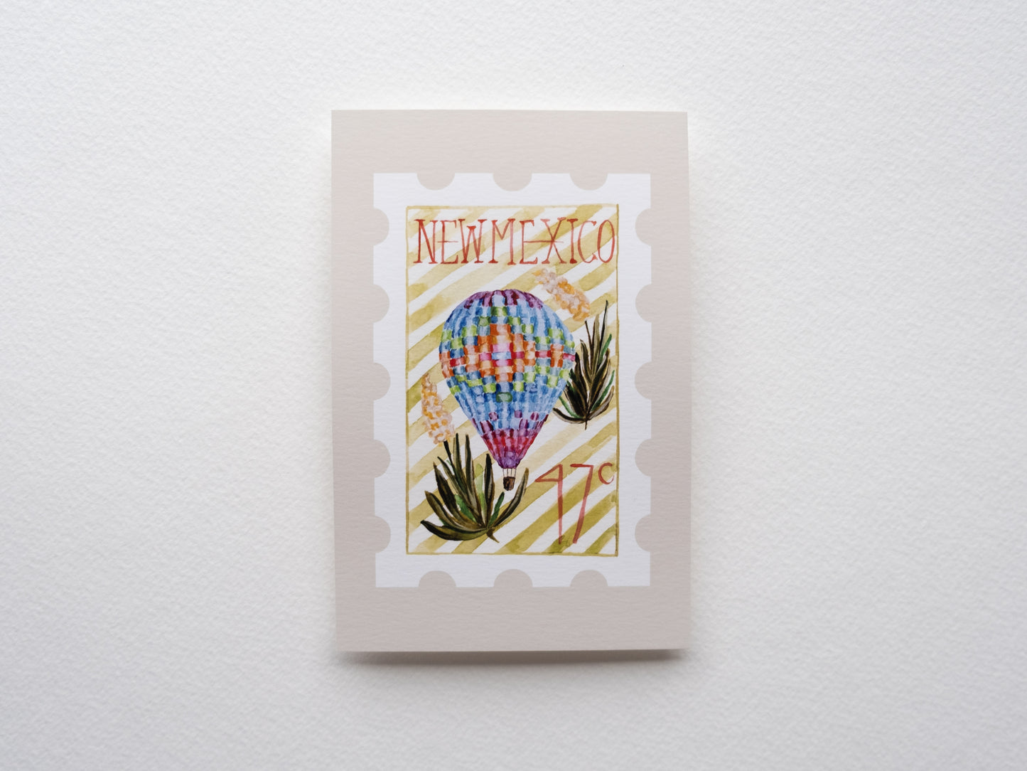 New Mexico Stamp Print
