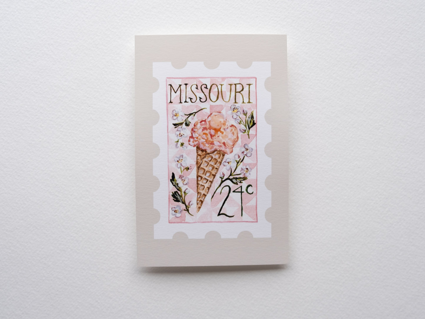 Missouri Stamp Print