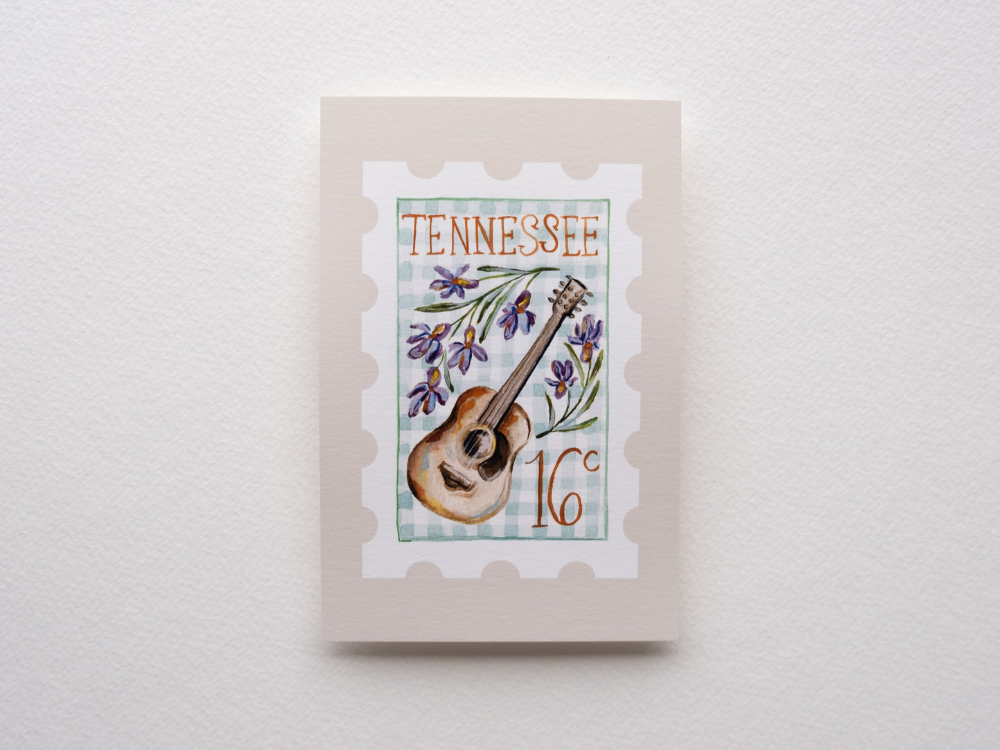 Tennessee Stamp Print