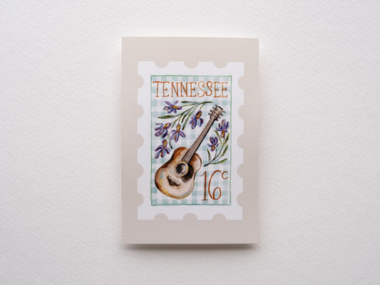 Tennessee Stamp Print