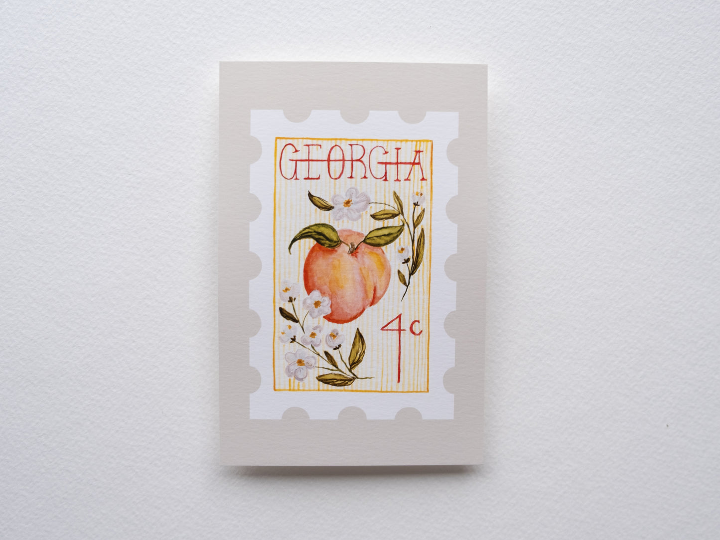 Georgia Stamp Print