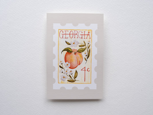 Georgia Stamp Print