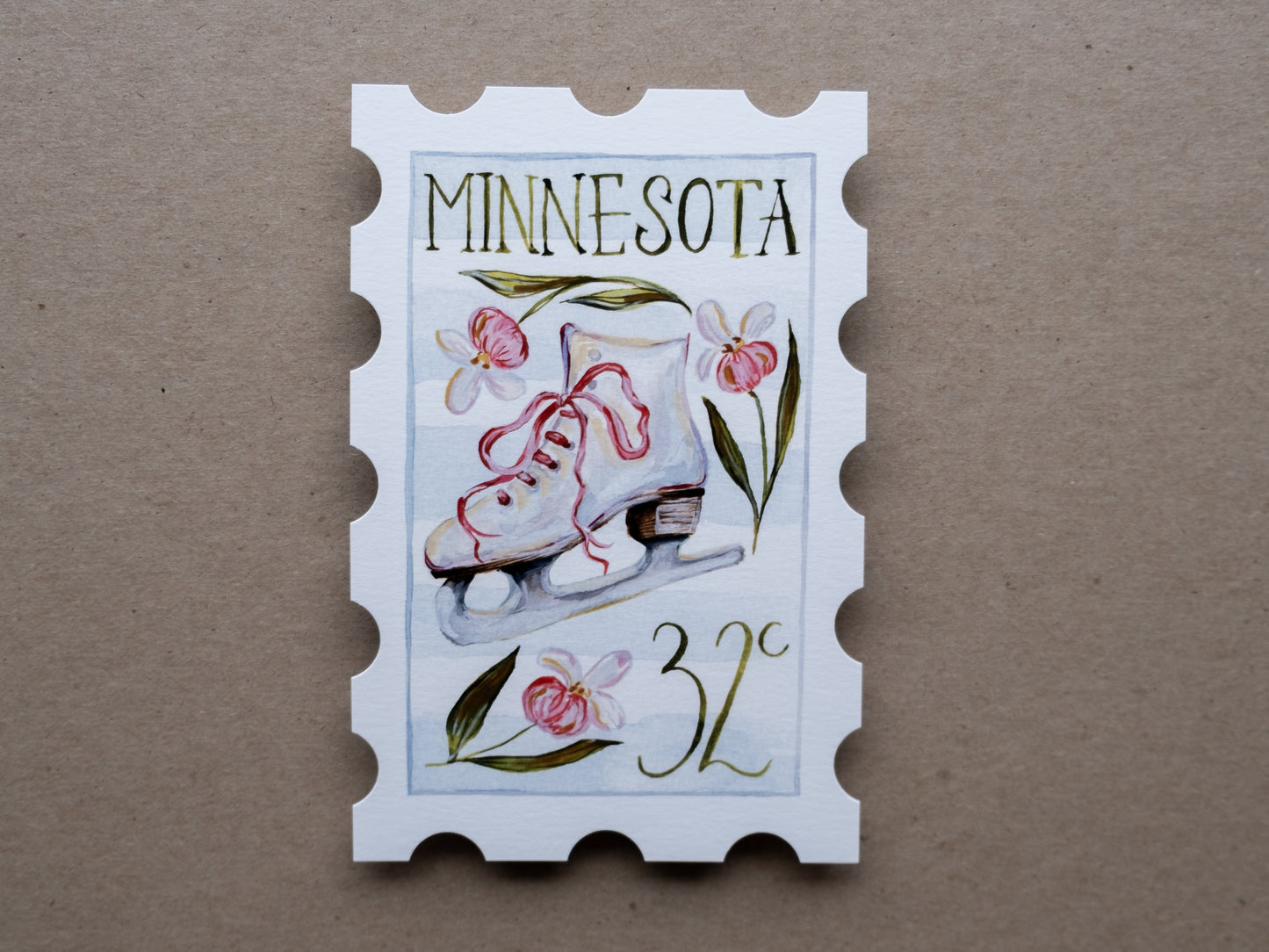 Minnesota Stamp Print